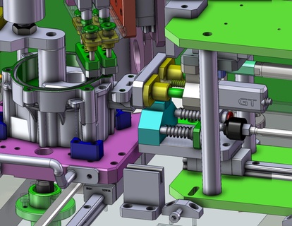 industriale 3d modello cilindro buco test macchina 3d print model - Mito3D