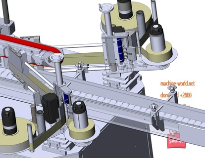 industrial 3d modelo doble cara etiquetado máquina 3d print model - Mito3D