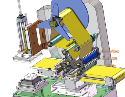 industrial 3d modelo alto precisión etiquetado máquina 3d print model - Mito3D