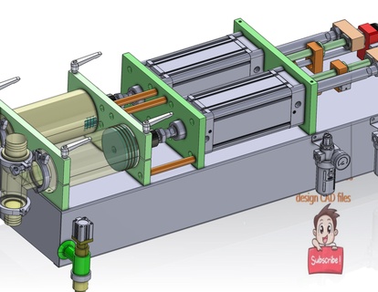 industrial 3d modelo manual relleno mecanismo 3d print model - Mito3D