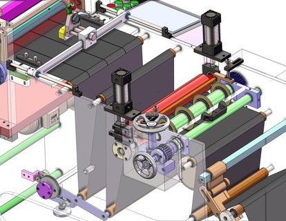 industriale 3d modello Materiale taglio macchina 3d print model - Mito3D