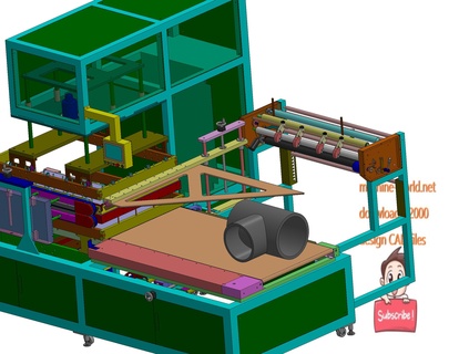 industriale 3d modello Prodotto cutting sealing macchina 3d print model - Mito3D