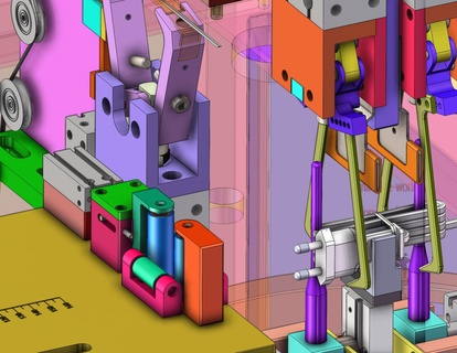 industriale 3d modello corda legatura macchina 3d print model - Mito3D
