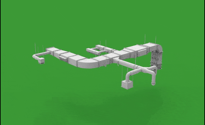 industriel hvac système outils 3d impression additif fabrication climat contrôle personnalisé composants avancée matériaux énergie efficacité rapide prototypage flux d'air optimisation innovation 3d print model - Mito3D