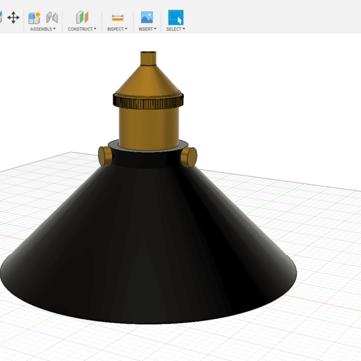 industrial lamp shade home loft ceiling 3D print model - Mito3D