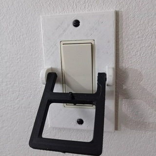 industrial light switch frankenstein vintage decor 3d print model - Mito3D