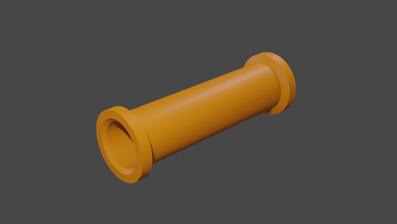 industrial pipe Game industry factory pipeline 3d print model - Mito3D
