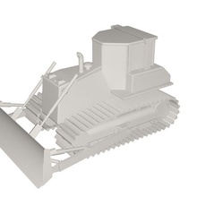 industrial vehicle 3d print model - Mito3D