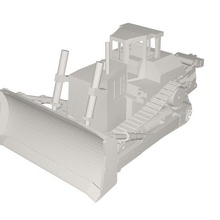 industriell Fahrzeug 3d print model - Mito3D