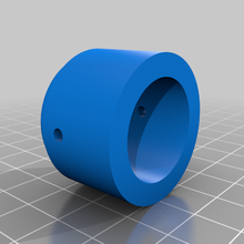 indymill adapter 608 bearing parts 3d print model - Mito3D