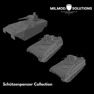 infantry fighting vehicle collection bundeswehr 3d print model - Mito3D