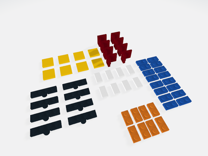 unendlich Würfel Kunst Lego Farbe Neu Backstein Puzzle 3d print model - Mito3D