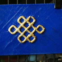 infinite knot symbol art signs logos 3d print model - Mito3D