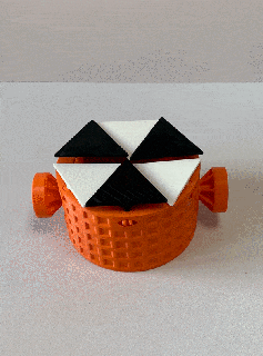 unendlich Schleife Box Schüssel Süßigkeiten Geschenk Ausrüstung planetarisch Spielzeug print place Mechanismus 3d print model - Mito3D
