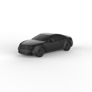 infiniti g37 coupe 2009 pre-supported diecast miniatures scalemodels collectibles 1 32 43 64 76 87 cars precision supported hobby diorama vehicles detailing collectors automobilia custom 3d print model - Mito3D
