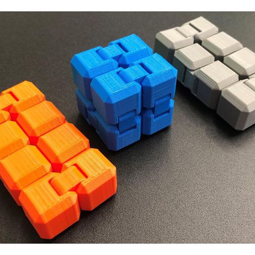 infinito cubo gioco agitarsi filatore stl file Scarica 3D print model - Mito3D