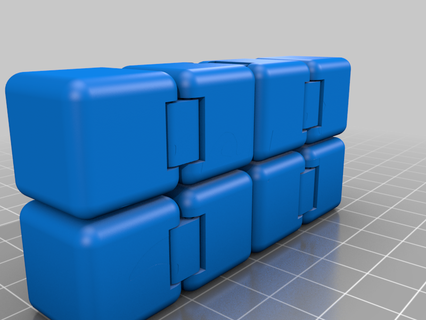 infinidade cubo 3d impressão 3d print model - Mito3D