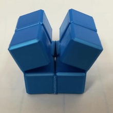 infinity cubo mágico flexível de dobramento tpu filamento jogo 3d print model - Mito3D