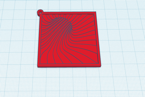 Unendlichkeit Schlüssel Etikett 3d print model - Mito3D