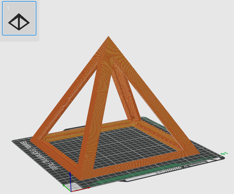 infinito specchio piramide dodecaedro cubo 3d print model - Mito3D