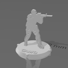 Unendlichkeit n4 Code camo Zeichen Spiel Tarnung Zähler versteckt Einsatz Stealth 3d print model - Mito3D