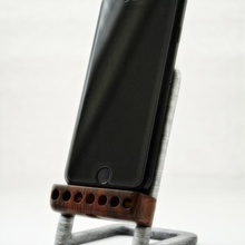 l'infini stand pour téléphone iphone 6 7 8 son amplification de la conception maison apple dock tech bureau l'accessoire accessoires 3d print model - Mito3D