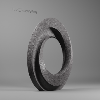 infinity ring Art moebius infinity ring loop sculpture decoration deco decorative  3d print model - Mito3D