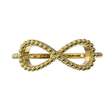 anneau infini bijoux l'amour cœur de mariage promesse symbole 3d print model - Mito3D