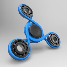 infinity spinner gioco abec 11 cuscinetto fidget vectary 3d print model - Mito3D