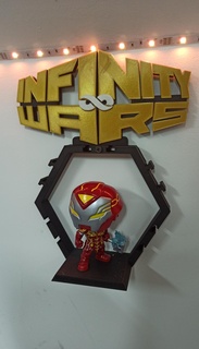 Unendlichkeit Kriege Logo funko Pop Sammlung Infinity Wars Wunder 3d print model - Mito3D