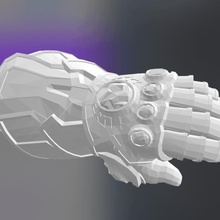 infinity gauntlet divers 3d print model - Mito3D
