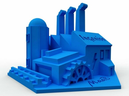 esprit usine 3d print model - Mito3D