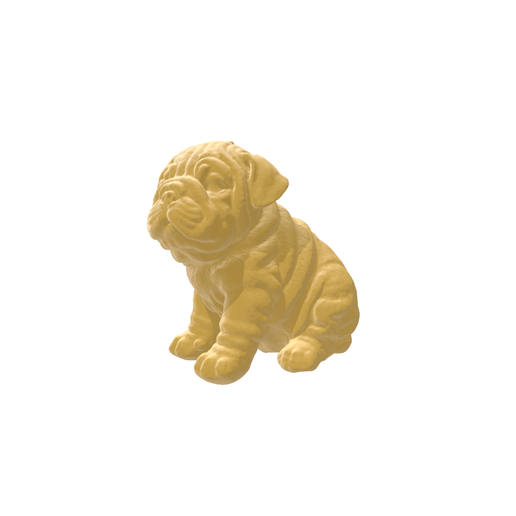 ingilizce bulldog 3D print model - Mito3D