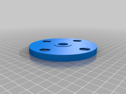 ingocraft roue trous construction jouets Jeu 3d print model - Mito3D