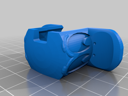 inhalador encargarse apretón duck billed 3d print model - Mito3D