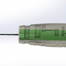 inyección flecha cw juego destello verde aguja Oliver reina superchica accesorios 3d print model - Mito3D