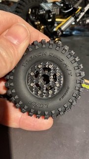 injora 10 beadlock wheel ring 16 hole beadlocks trx4m scx24 wheels 3d print model - Mito3D