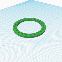 injora cadeado anel 19 rc rastejante conta fechadura 3d print model - Mito3D