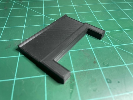injora lcg Rückseite Schock Turm Nashorn Esc Tablett montieren Spiel axial scx10 ii 3d print model - Mito3D