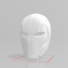 injustice 2 red hood inspired bundle batman helmet cosplay armor mask gauntlet emblem costume robin jason titans gotham 3d print model - Mito3D
