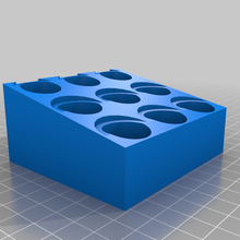 ink bottle stand organization 3d print model - Mito3D