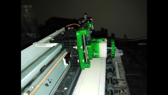 getto d 39 inchiostro stampante penna plotter conversione 3d stampanti Fai 3d print model - Mito3D