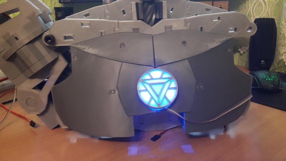 inmoov arco reactor robótica 3d print model - Mito3D