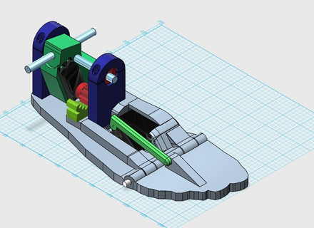 inmoov pied pièces robotique robots bots électronique 3d print model - Mito3D