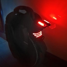 movimento v11 rabo luz asa gadget euc bicicleta elétrica conduziu Parachoque 3d print model - Mito3D