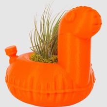 inner tube planter home 3d print model - Mito3D