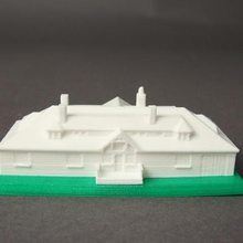 innis arden cottage architettura connecticut greenwich mansion modello costruzioni 3d print model - Mito3D