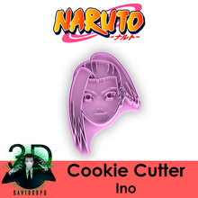 ino yamanaka cookie cutter naruto 3d print model - Mito3D