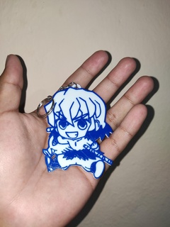 inozuke - demon slayer keychain kimetsu yaiba inozukellavero boar cute nice chibi inusuke 3d print model - Mito3D
