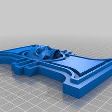 inquisidor do emblema gabinete de warhammer 40k ferramenta A impressão 3d 3d print model - Mito3D